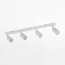 Listwa sufitowa 4 spoty biała TOP