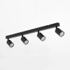 Listwa sufitowa 4 spoty czarna TOP