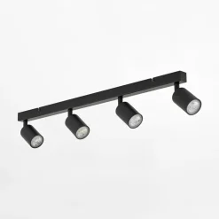 Listwa sufitowa 4 spoty czarna TOP