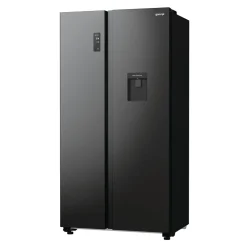 Lodówka Side by Side czarna GORENJE NRR9185EABXLWD