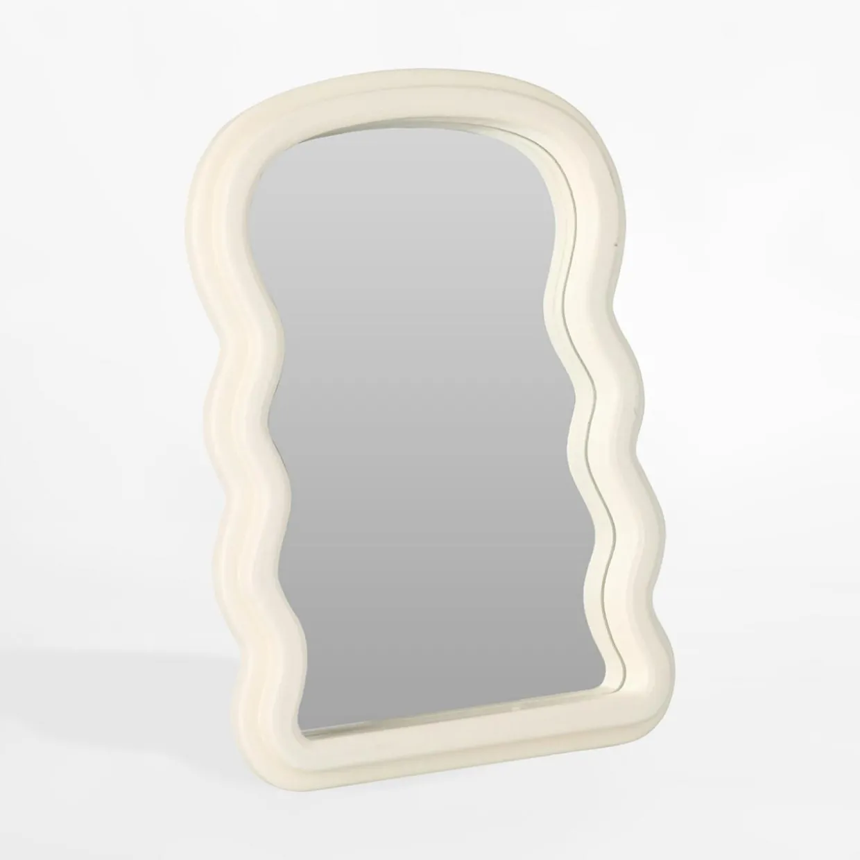 Lusterko kosmetyczne faliste, 18x26 cm