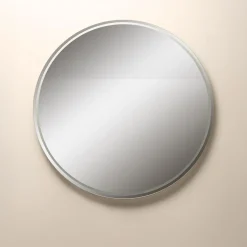 Lustro łazienkowe podgrzewane z oświetleniem LED 80 cm