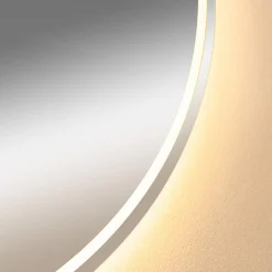 Lustro łazienkowe podgrzewane z oświetleniem LED 60 cm