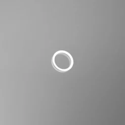 Lustro łazienkowe z akrylową ramą LED 60 cm