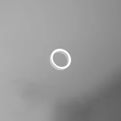 Lustro łazienkowe z oświetleniem LED złote 60 cm