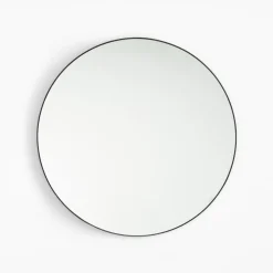 Lustro okrągłe czarne 61 cm
