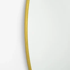 Lustro okrągłe złote 61 cm