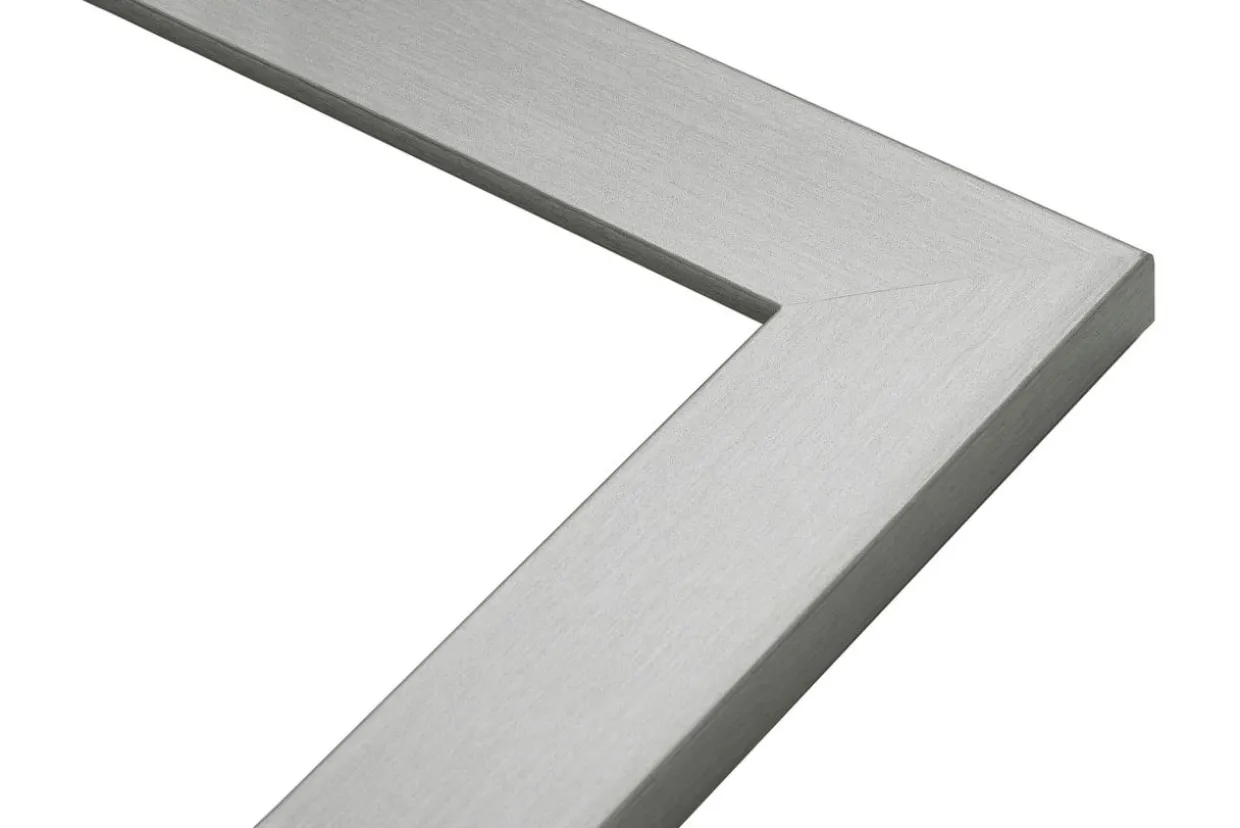 Lustro stojące w srebrnej ramie SLIM 40x160 cm