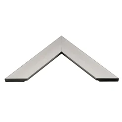 Lustro stojące w srebrnej ramie SLIM 40x160 cm