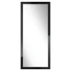 Lustro w czarnej ramie SLIM 47,5x107,5 cm