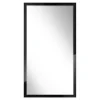 Lustro w czarnej ramie SLIM 67,5x127,5 cm