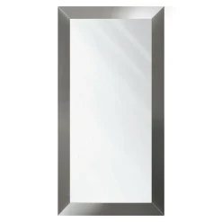 Lustro w srebrnej ramie MILANO 74x134 cm
