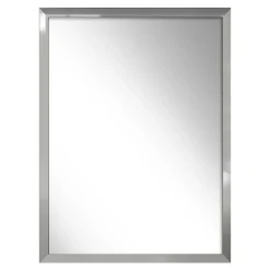 Lustro w srebrnej ramie SLIM 57,5x77,5 cm
