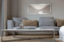 Lustro w srebrnej ramie SLIM 47,5x107,5 cm