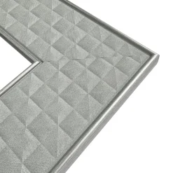 Lustro w szarej ramie DIAME 76x136 cm