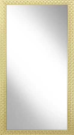 Lustro w złotej ramie DIAME 76x136 cm