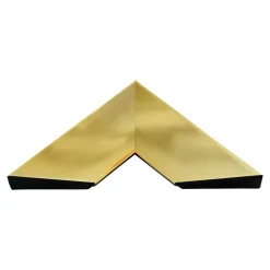 Lustro w złotej ramie MILANO 74x184 cm