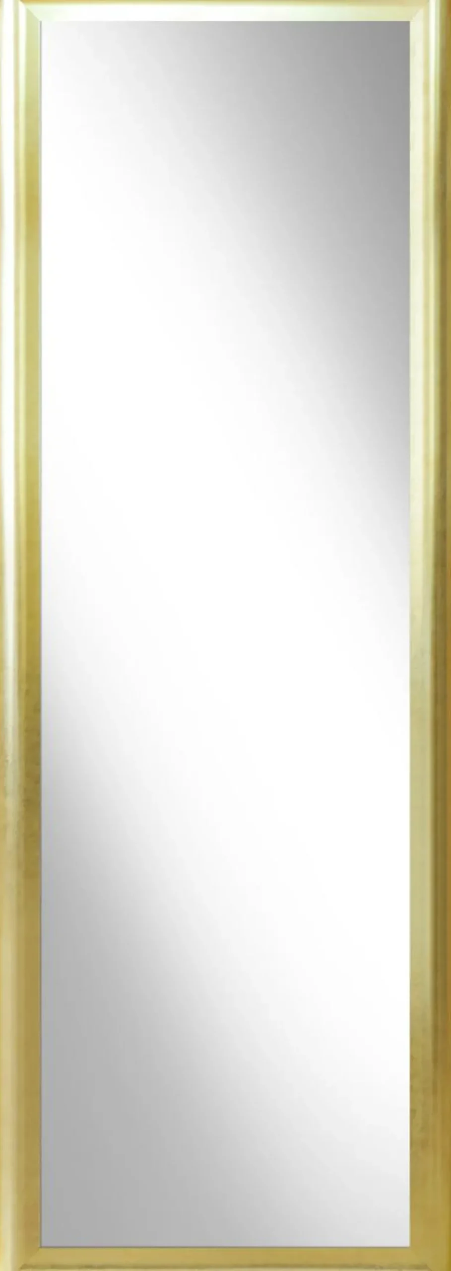 Lustro w złotej ramie OSLO 48x138 cm