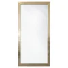 Lustro w złotej ramie SLIM 67,5x127,5 cm
