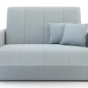 Mała sofa rozkładana błękitna DALIA