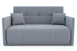 Mała sofa szara 144 cm LEO III