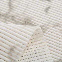 Mata łazienkowa CANARIA, biało-szara, 65x150 cm