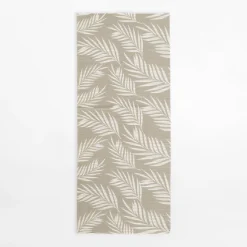 Mata łazienkowa CANARIA, liście, 65x150 cm