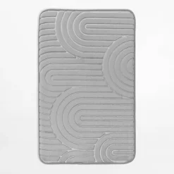 Mata łazienkowa HAMILTON, szara, 50x80 cm