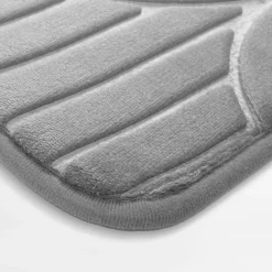 Mata łazienkowa HAMILTON, szara, 50x80 cm