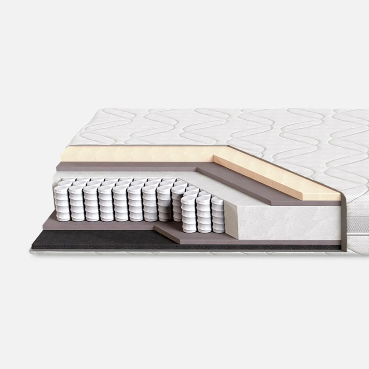 Materac kieszeniowy H3 STRATUS MARSEILE 140x200