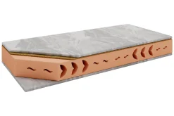 Materac z kokosem CARRARA TENCEL 120x200