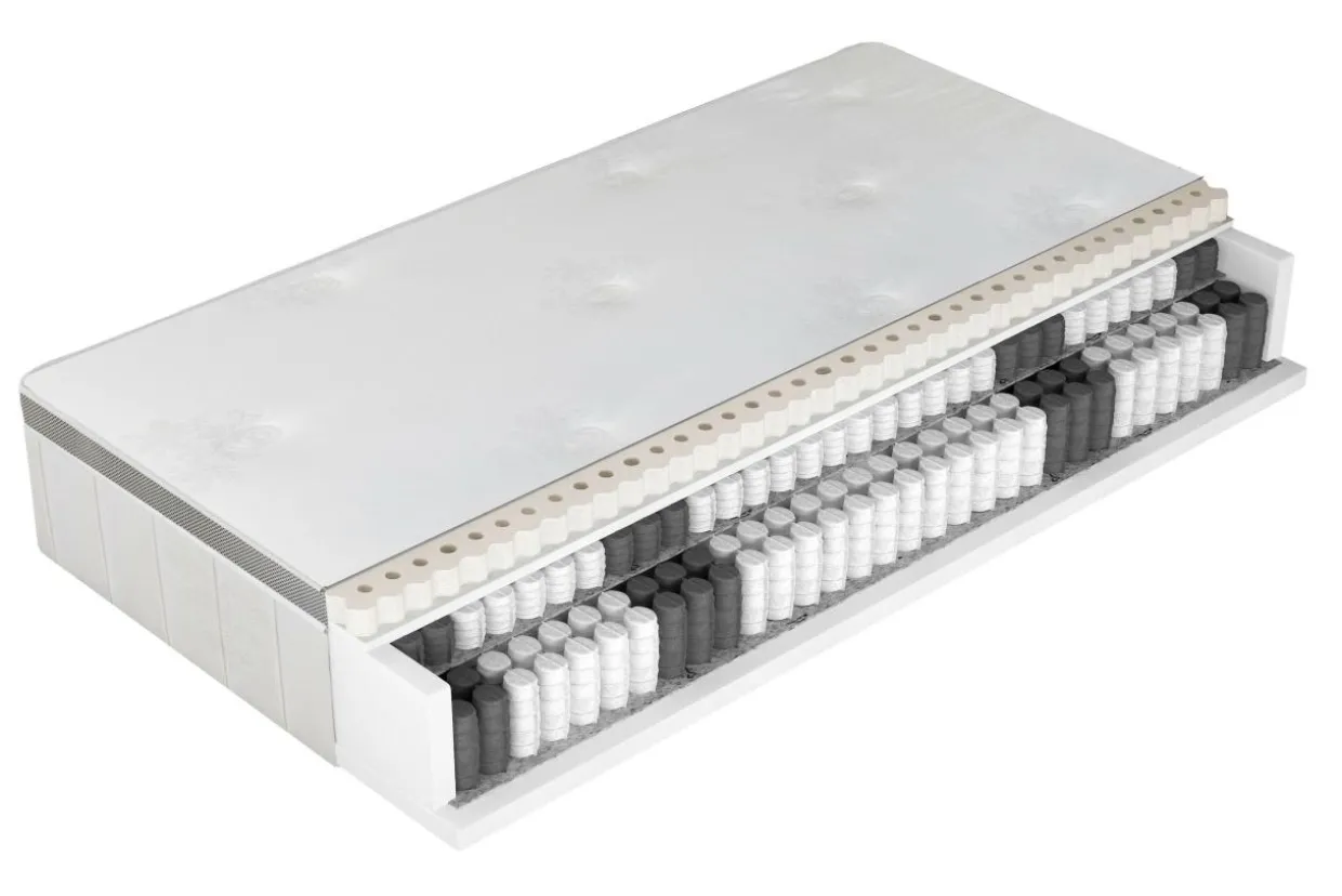 Materac z lateksem MONTELLA ŻAKARD PICASSO 120x200 cm