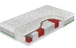 Materac z mikromasażem LUCIANO ALOE VERA 80x200 cm