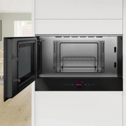 Mikrofala do zabudowy Home Connect BOSCH seria 8 czarna BEL7321B1