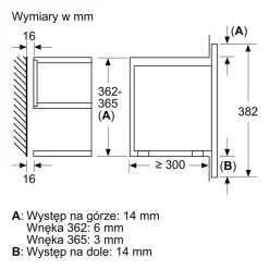 Mikrofala do zabudowy Home Connect BOSCH seria 8 czarna BEL7321B1