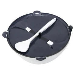 Miska / salaterka z pokrywką i łyżkami CYKORIA, 5 l