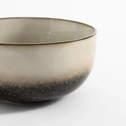 Miska ceramiczna brązowo-beżowa ZORA 690 ml