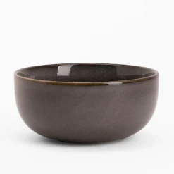 Miska ceramiczna ciemnoszara SKALO 710 ml