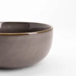 Miska ceramiczna ciemnoszara SKALO 710 ml