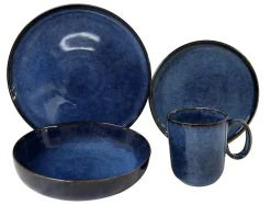 Miska ceramiczna niebieska SUELO 900 ml
