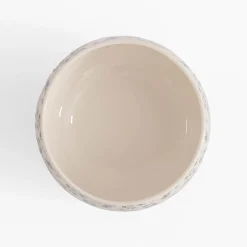 Miska porcelanowa w zielono-niebieskie kwiaty 660 ml