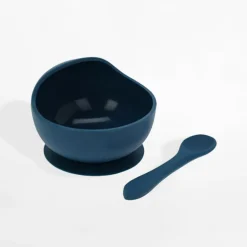 Miska silikonowa z łyżką MIX