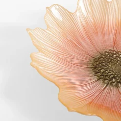 Miska szklana kwiat 30 cm