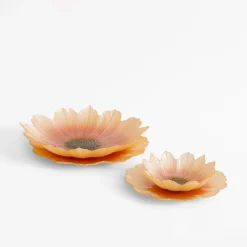 Miska szklana kwiat 30 cm