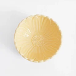 Miska żółta kwiatek 180 ml