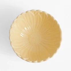 Miska żółta kwiatek 500 ml