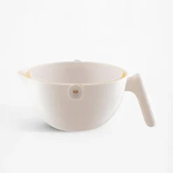 Miska z cedzakiem szara