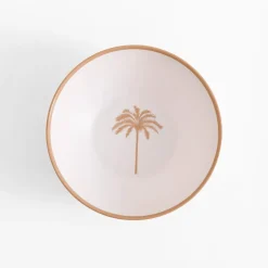 Miska z melaminy palmy 14 cm MIX