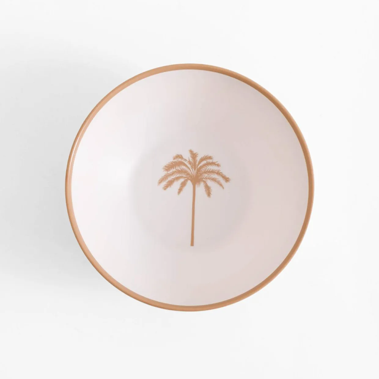 Miska z melaminy palmy 14 cm MIX