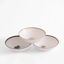 Miska z melaminy palmy 14 cm MIX